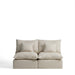 Kave Home Modulaire 2-zits Bank Anarela Linnen, 180cm - Beige