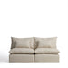 Kave Home Modulaire 3-zits Bank Anarela Linnen, 220cm - Beige