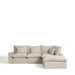 Kave Home 4-zits Hoekbank Anarela Rechts, 307cm - Beige