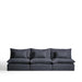 Kave Home 5-zits Bank Anarela 330cm - Donkergrijs