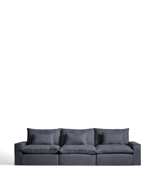 Kave Home 5-zits Bank Anarela 370cm - Donkergrijs