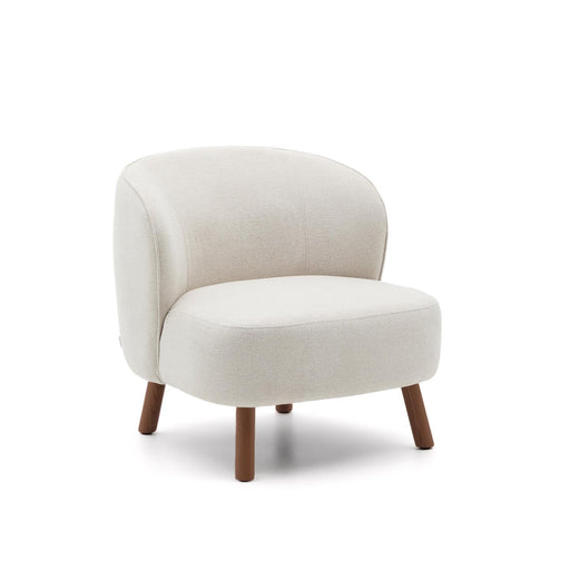 Kave Home Fauteuil Ulit Chenille - Beige/Bruin