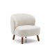 Kave Home Fauteuil Ulit Chenille - Beige/Bruin