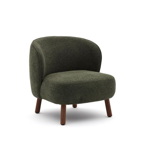Kave Home Fauteuil Ulit Chenille - Groen/Bruin - ThatLyfeStyle