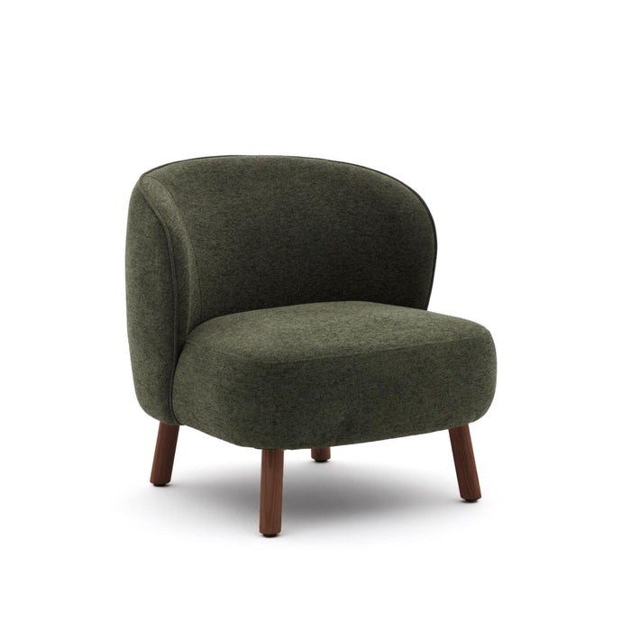 Kave Home Fauteuil Ulit Chenille - Groen/Bruin