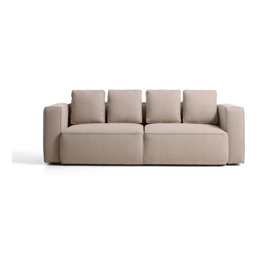 Kave Home Slaapbank Marela Structuurstof, 236cm - Beige