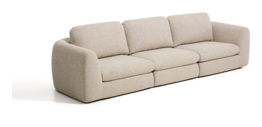 Kave Home 4-zits Bank Vera 320cm, Structuurstof - Beige