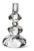 HKliving Kaarshouder Nienke Glas, 23cm - Crystal