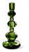 HKliving Kaarshouder Nienke Glas, H32cm - Emerald