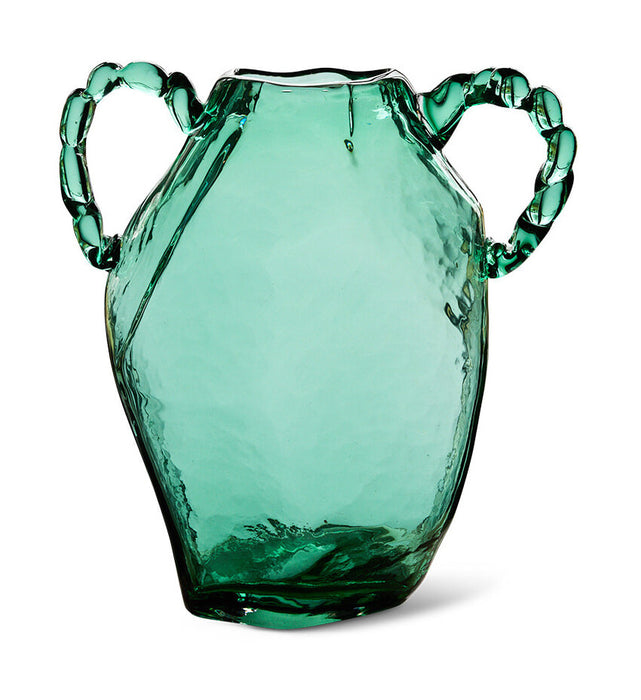 HKliving Vaas Nienke Glas 33,5cm - Sapphire