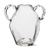HKliving Vaas Nienke Glas, 37cm - Crystal