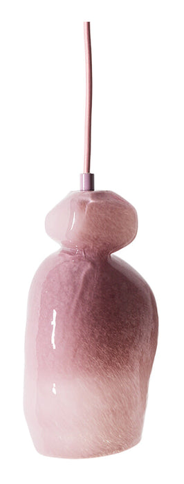 HKliving Hanglamp Nienke Glas - Amethist