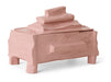 HKliving Opbergdoosje Trinket Sungkaihout - Roze