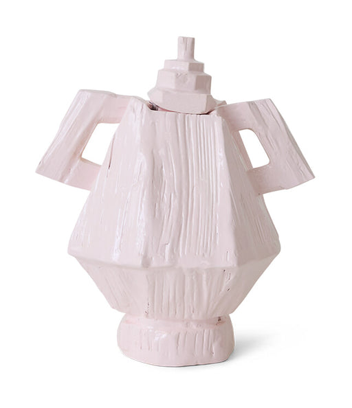 HKliving Vaas Amfora Sungkaihout, 38cm - Lila