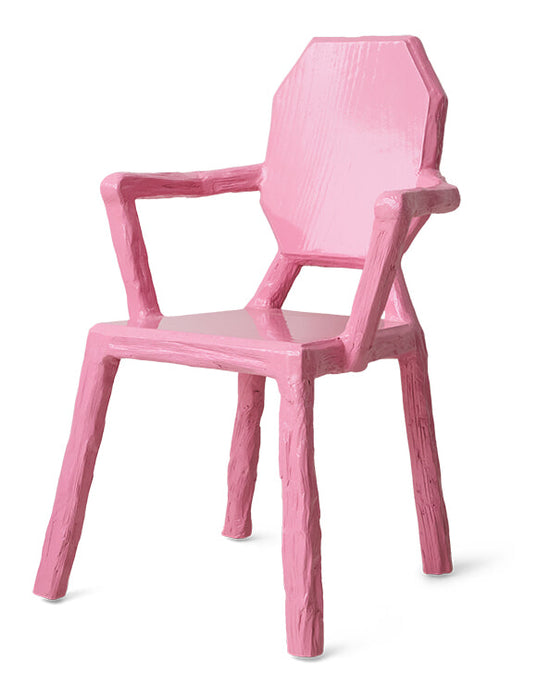 HKliving Eetkamerstoel Medallion Sungkai hout - Candy