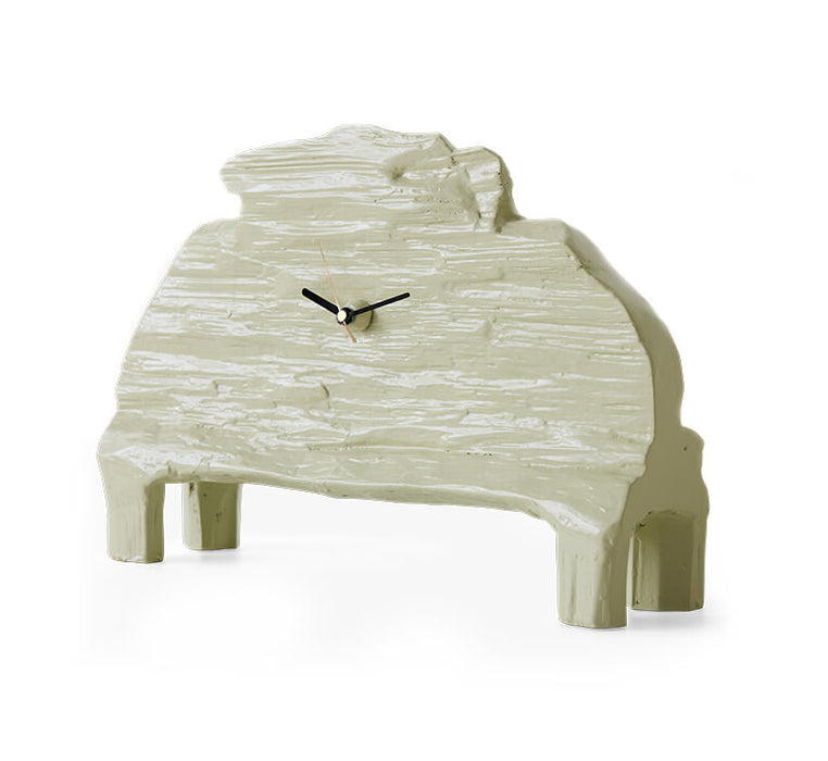 HKliving Tafelklok Mantle Sungkaihout - Seafoam