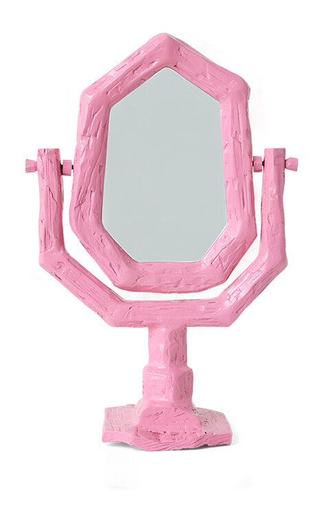 HKliving Spiegel Trinket Sungkaihout - Roze