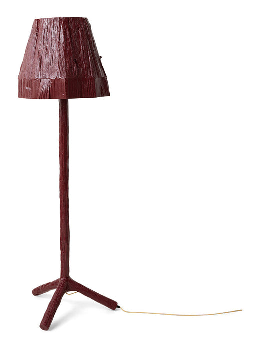 HKliving Vloerlamp Trinket Sungkaihout - Bordeaux