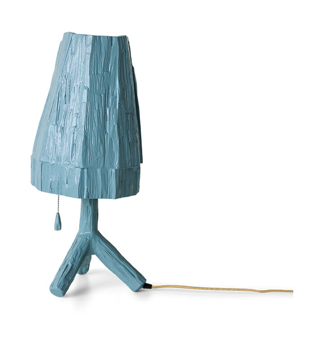 HKliving Tafellamp Trinket Sungkaihout - Blauw