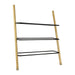 QUVIO Schoenenrek - 3 laags - Hout - Metaal
