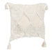 QUVIO Sierkussen Bohemian met franjes - Gevuld - 45 x 45 cm