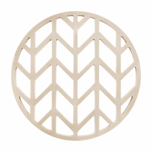 Krumble Pannenonderzetter - Pijlen - Diameter 14 cm - Beige