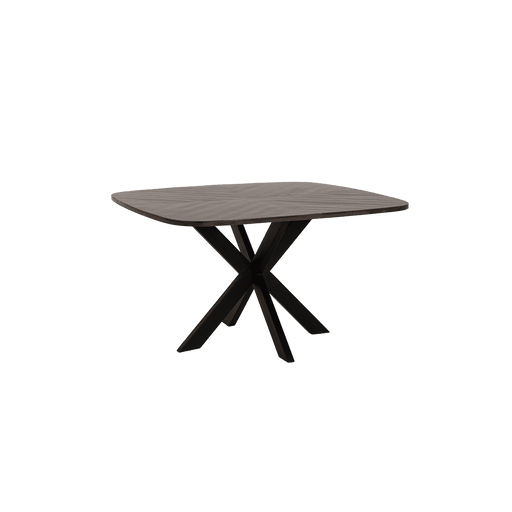 Tower Living Eettafel Silvi Mangohout, 130 x 130cm - Bruin - Ovaal