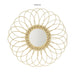 QUVIO Rotan spiegel – Diameter 39,5 cm - ThatLyfeStyle