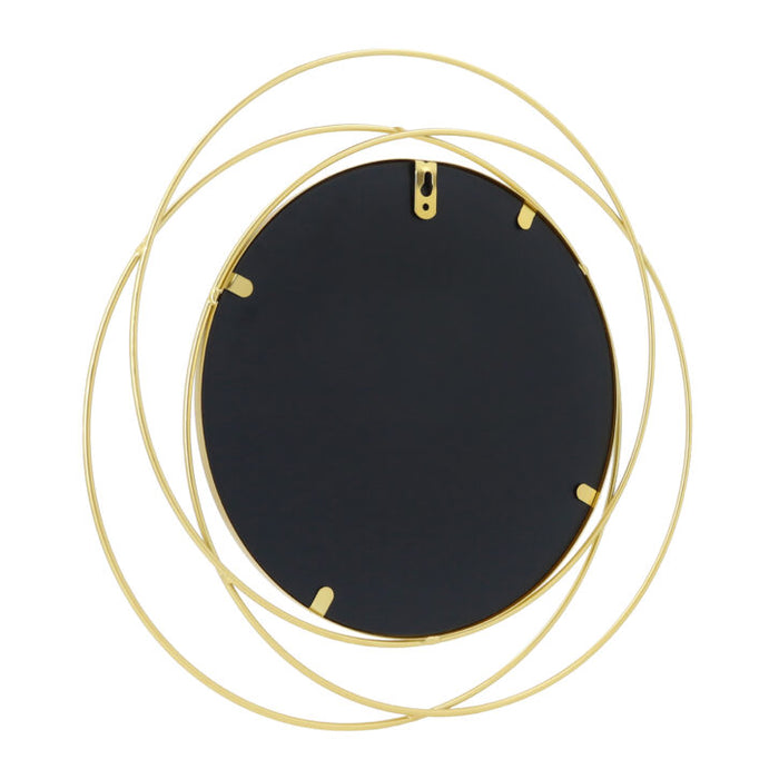 QUVIO Spiegel – 35,5 cm – Rond – Goud - ThatLyfeStyle