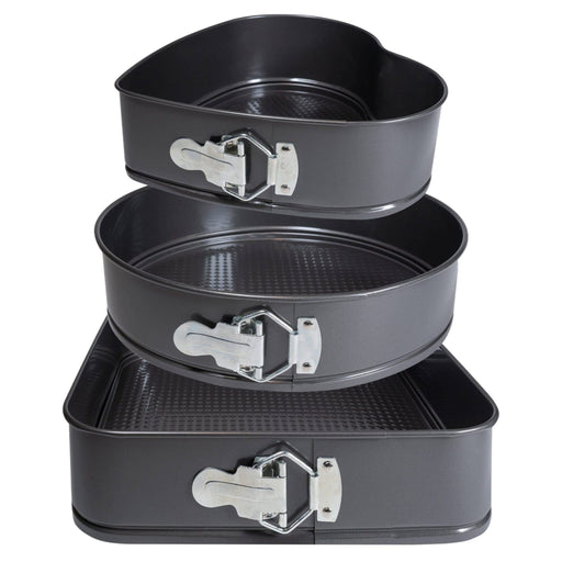 Krumble Springvorm set van 3 - Antraciet