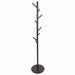 QUVIO Staande kapstok hout – 175 cm hoog – 8 ophanghaken – Bruin - ThatLyfeStyle