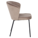 Stoel Mendy Velvet Champagne - Giga Meubel - ThatLyfeStyle
