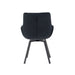Stoel Shannon Velvet Zwart Draaibaar - Giga Meubel - ThatLyfeStyle