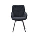 Stoel Shannon Velvet Zwart Draaibaar - Giga Meubel - ThatLyfeStyle
