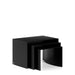 Kave Home Bijzettafel Litto MDF, Set van 3 stuks - Zwart
