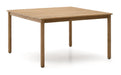 Kave Home Vierkante Eettafel Sori Acaciahout, 135 x 135cm - Naturel