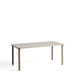 Kave Home Eettafel Brai Staal, 180 x 90cm - Beige - ThatLyfeStyle