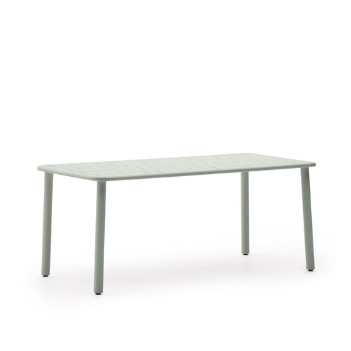 Kave Home Tuintafel Brai 180 x 90cm - Turquoise - Vierkant