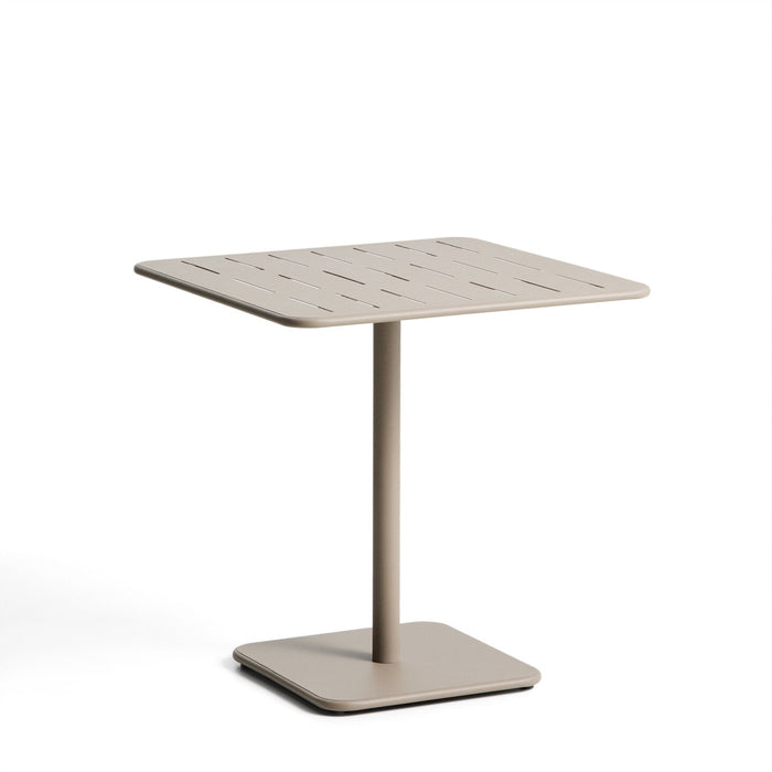 Kave Home Bistrotafel Brai Staal, 70 x 70cm - Beige - Vierkant - ThatLyfeStyle