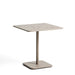 Kave Home Bistrotafel Brai Staal, 70 x 70cm - Beige - Vierkant - ThatLyfeStyle