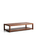 Kave Home Salontafel Norani Acaciahout, 150 x 70cm - Bruin
