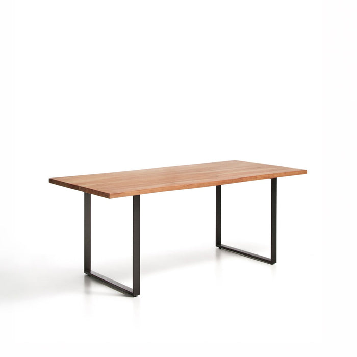 Kave Home Eettafel Uxue Acaciahout, 180 x 90cm - Bruin