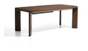 Kave Home Uitschuifbare Eettafel Jondal Eiken, 200/286 x 100cm - Bruin