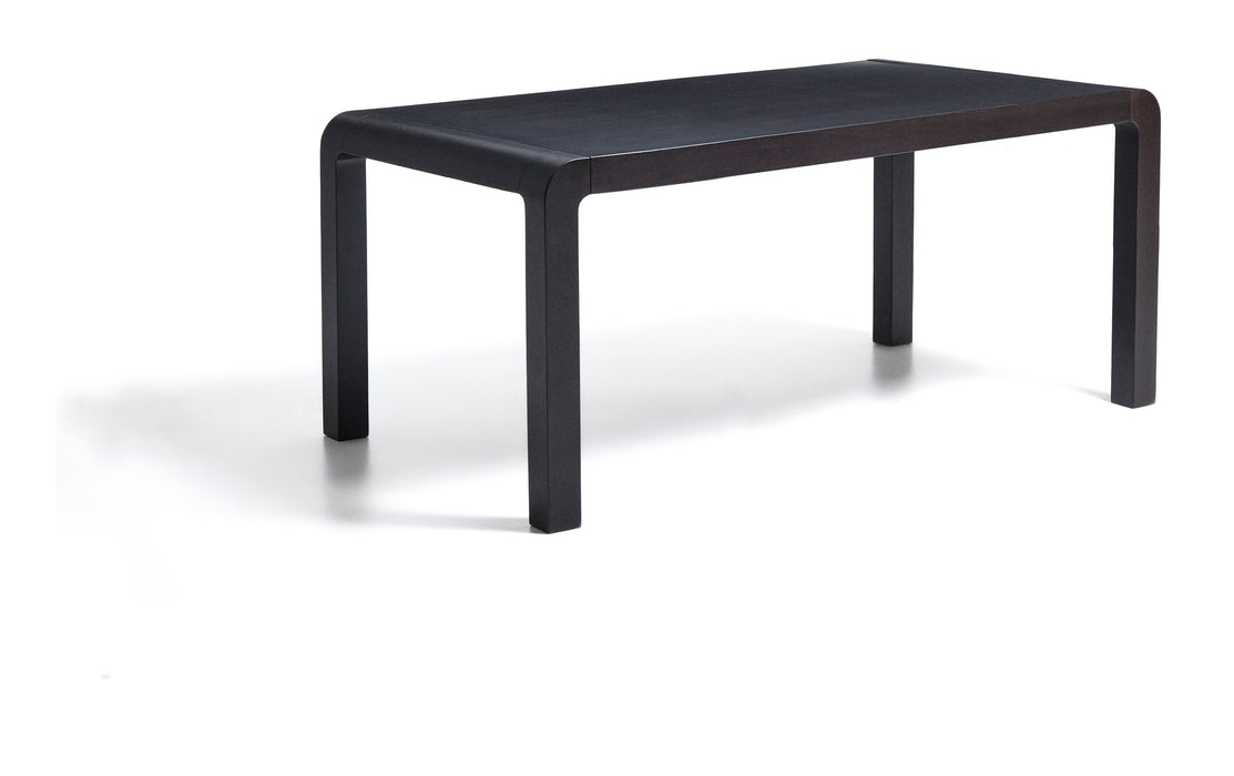 Kave Home Uitschuifbare Eettafel Erisia Eiken, 180/230 x 90cm - Zwart
