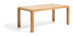Kave Home Uitschuifbare Eettafel Erisia Eiken, 180/230 x 90cm - Naturel