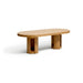 Kave Home Ovale Uitschuifbare Eettafel Artis Eiken, 240/290 x 110cm - Naturel - Ovaal