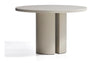Kave Home Ronde Eettafel Nealy Ø120cm - Beige