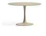 Kave Home Ronde Eettafel Vedira Glas, Ø120cm - Taupe