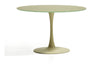 Kave Home Ronde Eettafel Vedira Glas, Ø120cm - Lichtgroen