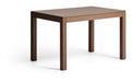 Kave Home Uitschuifbare Eettafel Narevi Eikenfineer, 130-190 x 80cm - Walnoot